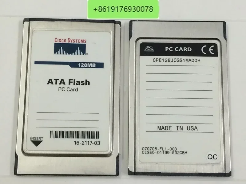 بطاقة الكمبيوتر 128MATA بطاقة فلاش 128 ميجابايت PCMCIA بطاقة الذاكرة التحكم العددي أداة الآلة الصناعية