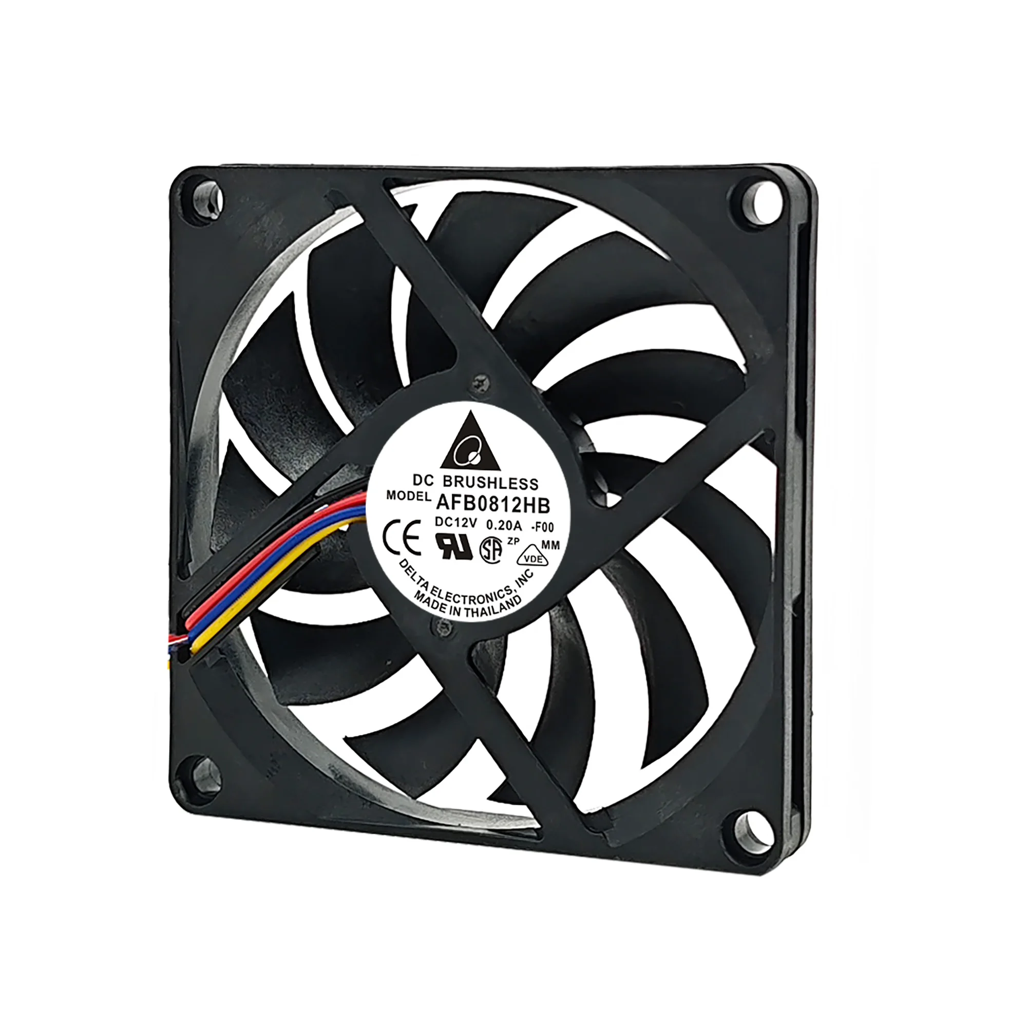 

НОВЫЙ ОРИГИНАЛЬНЫЙ AFB0812HB 12 В 0,2 А 8010 80x80x10 мм Радиатор охлаждающего вентилятора