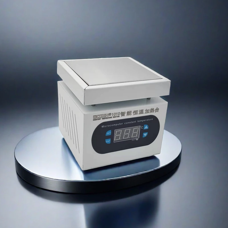 Estación de calefacción de 100x100mm, plataforma de precalentamiento Digital, Mantenimiento Electrónico de placa caliente, estación de calefacción para reparación de pantalla LCD PCB