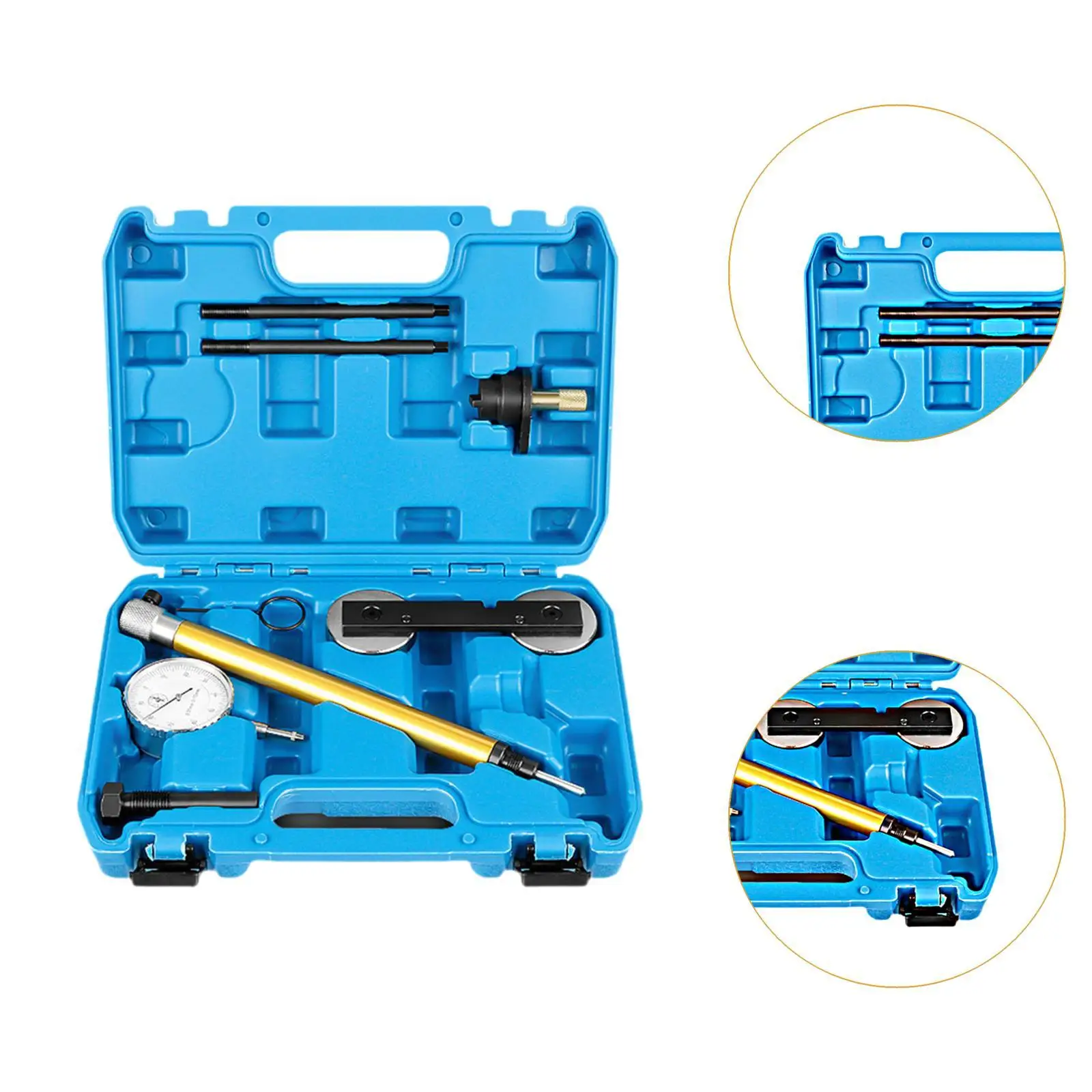 Engine Chain Timing Tool Set Simple Use Professional with Storage Case Multiuse Maintenance Tool for Vehicle Truck Supplies