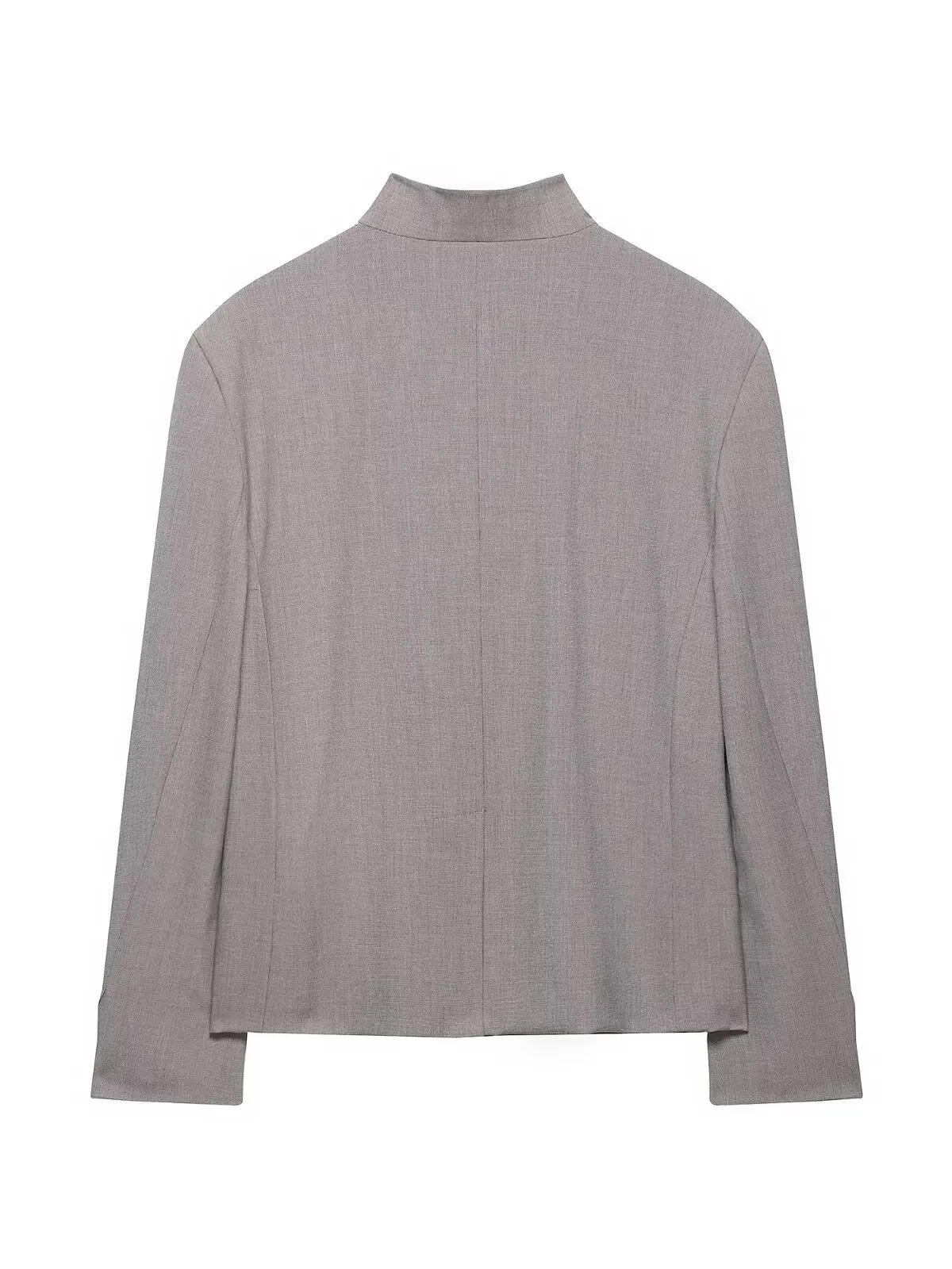 Elegant Minimalist High Collar Two Button Women's Suit Jacket Spring 2026 New Arrival Professional Workwear Fashion