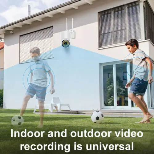 كاميرا IP الأمن واي فاي 2MP اللون للرؤية الليلية كاميرا المنزل تتبع إنذار التحكم عن بعد مسجل فيديو كاميرا مقاومة للماء في الهواء الطلق #3