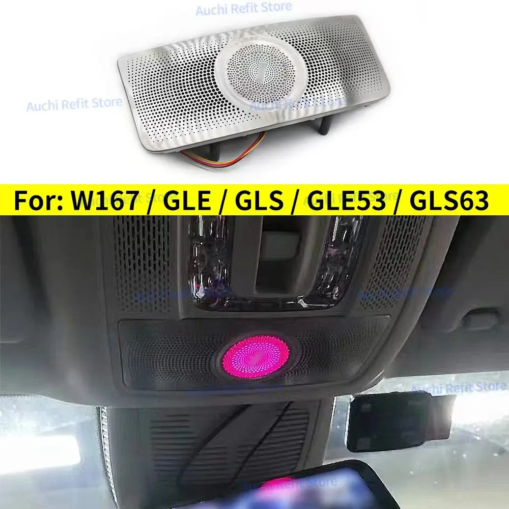 メルセデスベンツ　w167 x167 gle gls アンビエントライト メルセデスベンツW167 GLE GLS GLE53 GLS63クーペ車用64色LEDベント