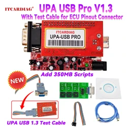 UPA USB V1.3 SN:050D5A5B Neues UPA USB PRO mit Testkabel 350 MB Scripts UPA-USB Programmierer ECU Chip Tunning Vollständige Eeprom-Adapter