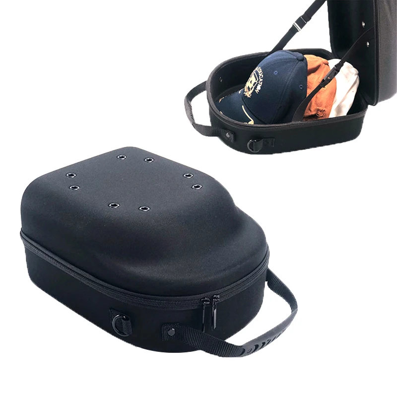 

1PC Travel Case Storage Carrier Box Display Bag Eva Baseball Cap Carrying Bag Baseball Hat Travel Bag