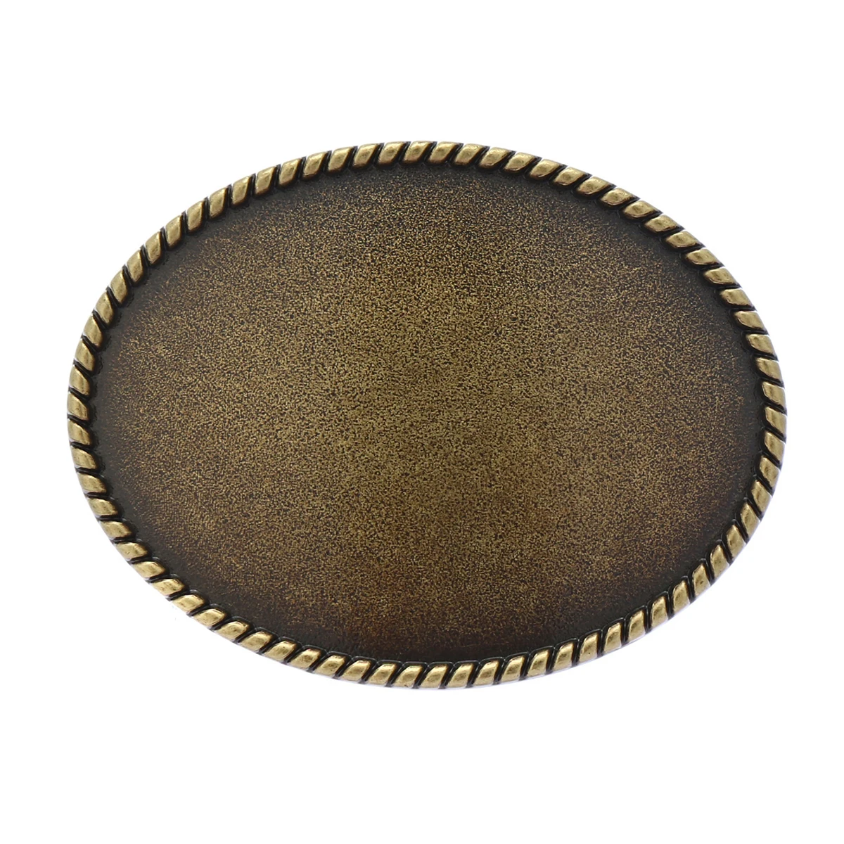 

T-DISOM Men's Fashion Belt Buckle DIY Oval Retro Accessory Concise Design Fashionable Accessory