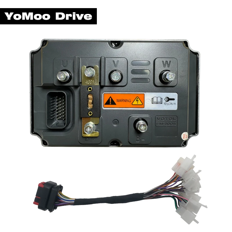 LANDE/VOTOL EM300S 72V 300A 8KW-10KW BLDC Sine Wave Controller For QS In-Wheel Mid-Drive Motor