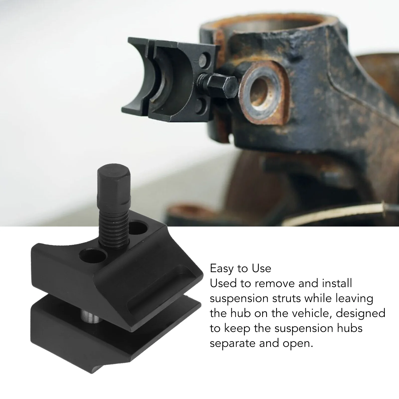 

Suspension Strut Spreader Tool Easy to Use for Strut Hub Steering Knuckle Separation Car Repair Tool