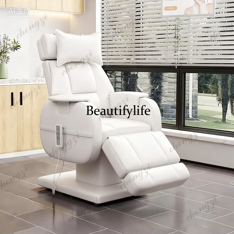 TTT electric beauty bed eyelash manicure sofa beauty tattoo chair lying flat chair