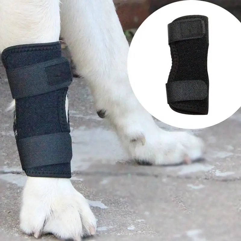 Back Leg Support For Dogs Dog Leg Sleeve Knee Brace Dog Splint Knee Support Anti-Licking Ankle Brace Joint Compression Wrap For