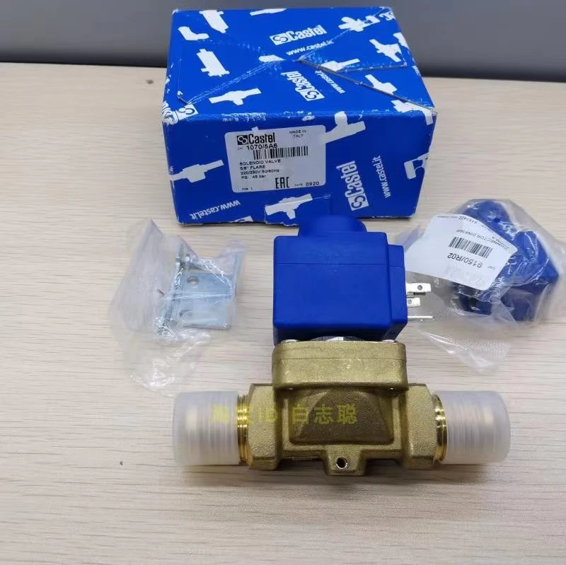 New Castel Castel solenoid valve TYPE 1070 5 5 points air conditioning freezer solenoid valve 1070 5A6