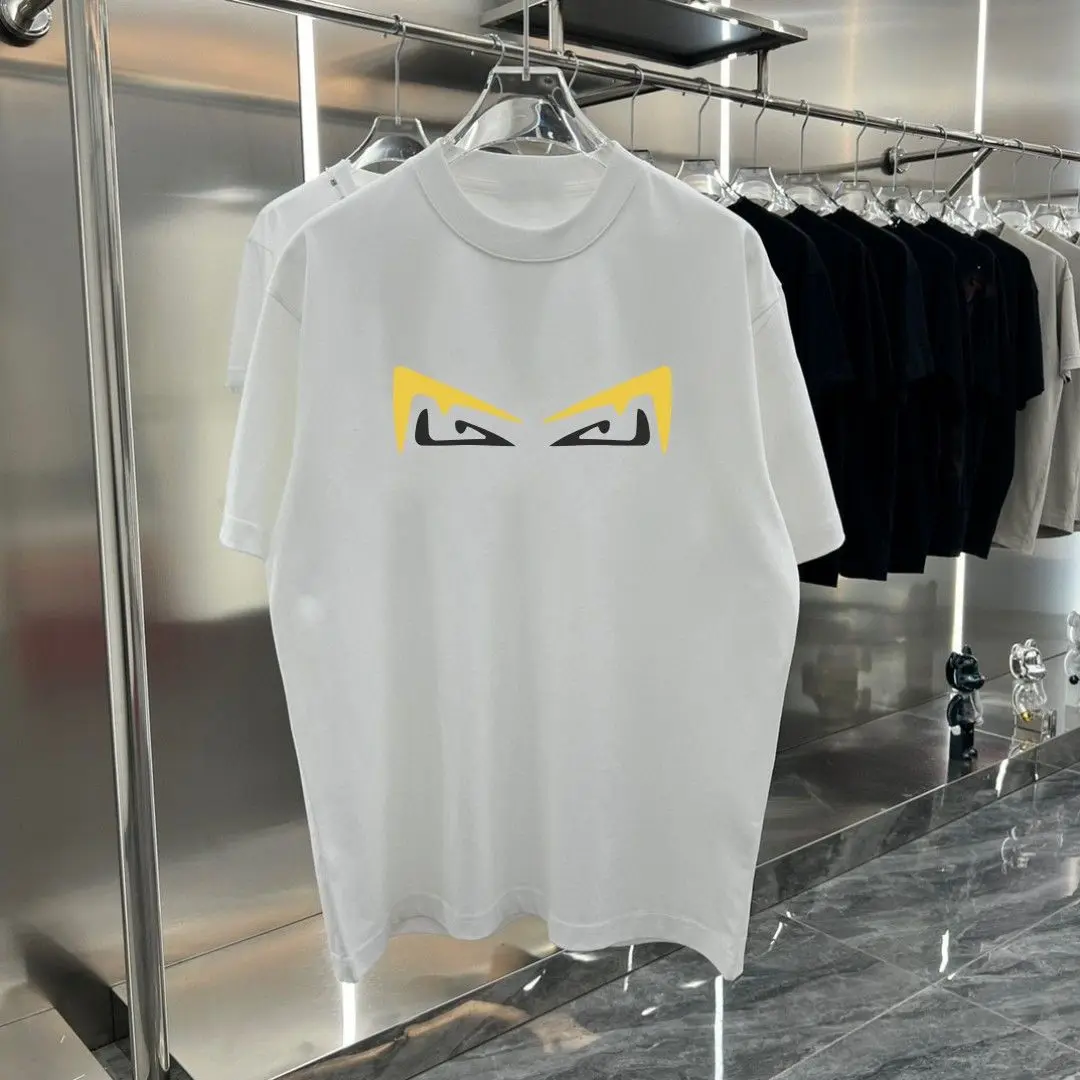 

Summer Street Latest Luxury Brand Y2K Top T-shirt Pure Cotton Printing Large Size Round Neck Casual Men's Andwomen's Top T-shirt