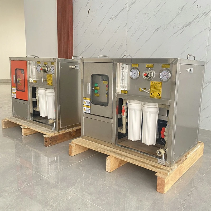 1500L Per Day Seawater Bitter Salty Water Desalination Equipment Brackish Water Filter Small Marine Desalination Water Purifier