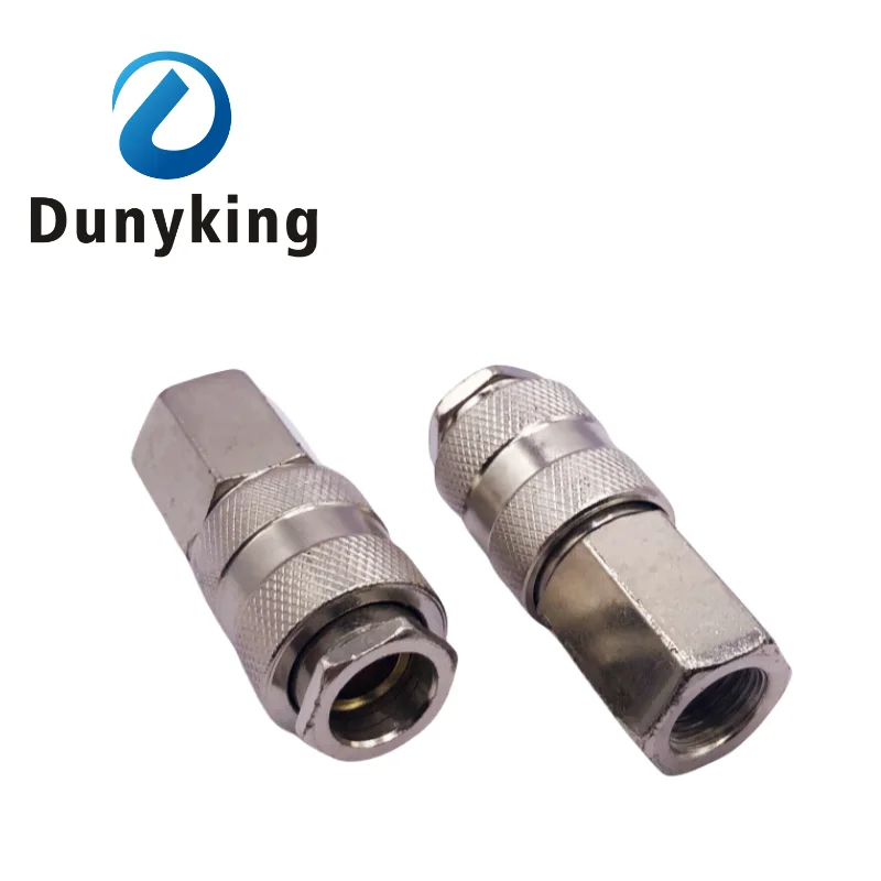 1Pc Euro Air Line Hose Connector Fitting Female Quick Release 1/4