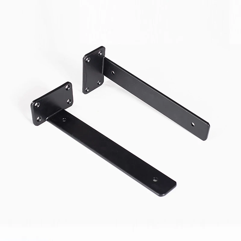 

2PCS Living Room Suspended Wall Shelf Desk Load-bearing TV Cabinet Bracket Layer Board Support Floating Shelf Hidden Bracket