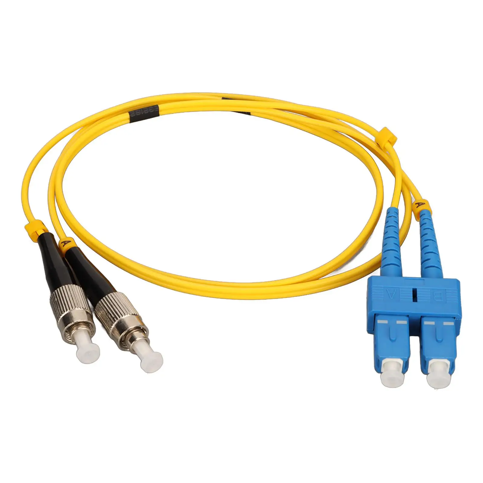 0.5M  Patch Cable SM Core FC to SC Duplex Single Mode PVC Gigabit Optic Cable for ethernet Switches