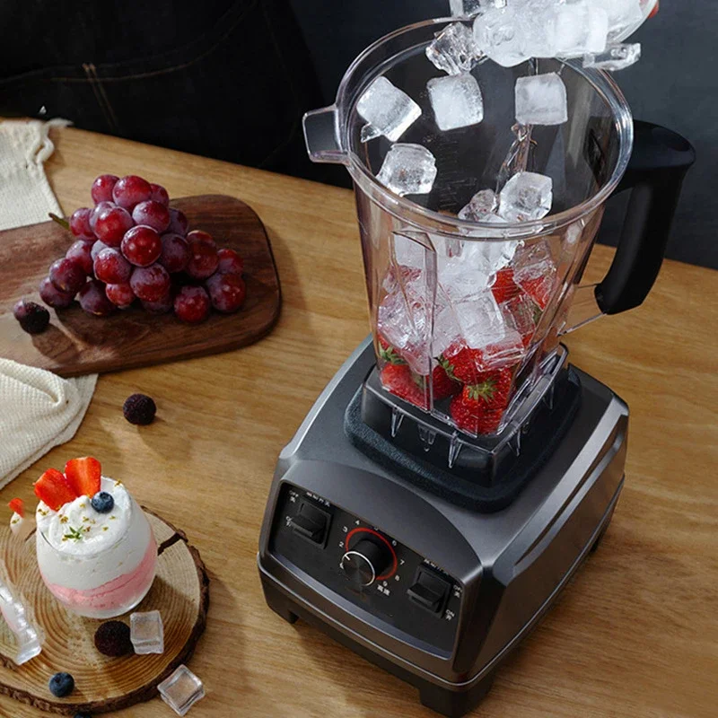 2200W Heavy Duty Commercial Grade Blender Mixer Juicer High Power Food Processor Ice Smoothie  Fruit Blender