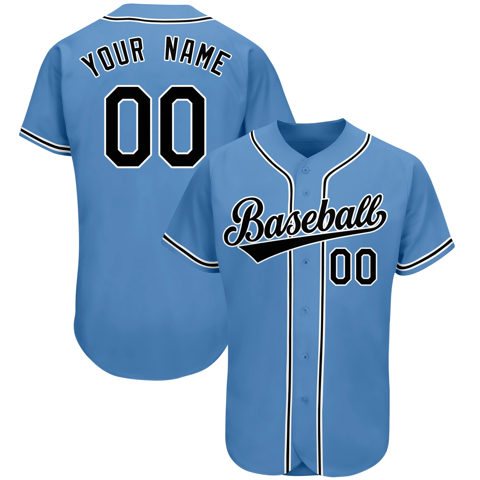 

Professional Custom Baseball Jersey Print Design Your Own Name Number Softball Game Training Team Clothing Male/Female/Child