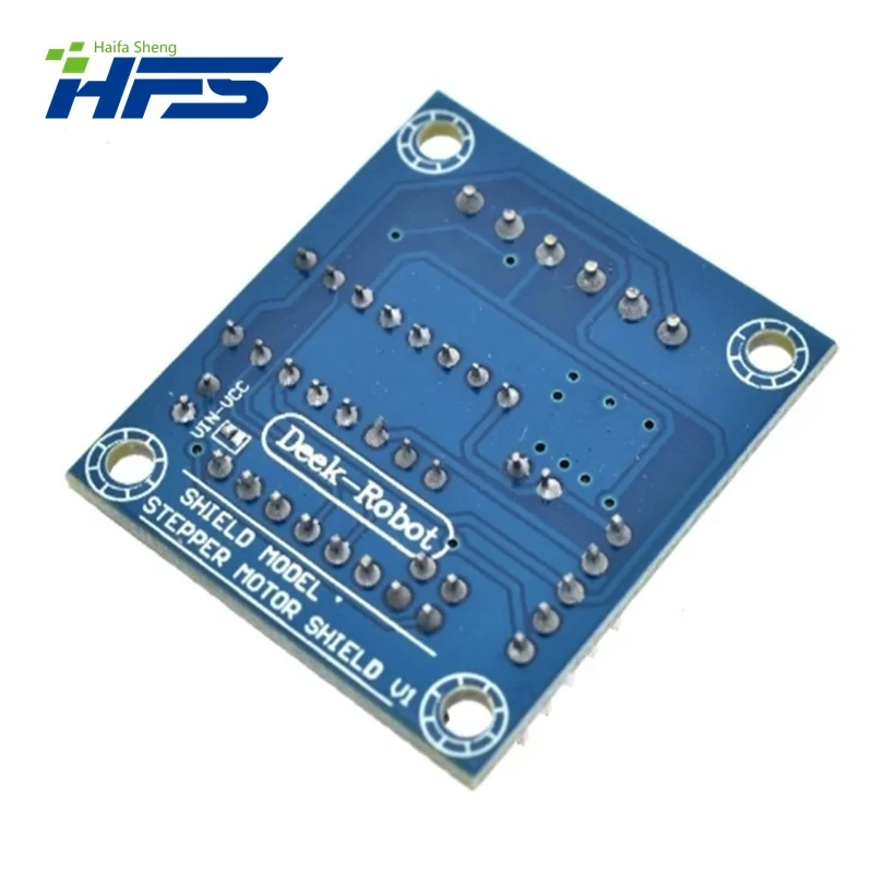 Motor Drive Escudo de Expansão Módulo Board, Módulo de alta tensão atual para Arduino, UNO, MEGA 2560, L293D, Mini 4 canais, CH