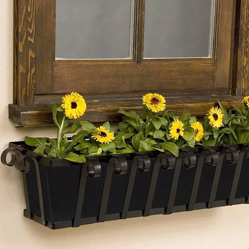 4Pcs Hanging Basket Liner Felt Plant Troughs Space-Saving Planter Inserts for Flower Pots Indoor Outdoor Gardening Pot Liner