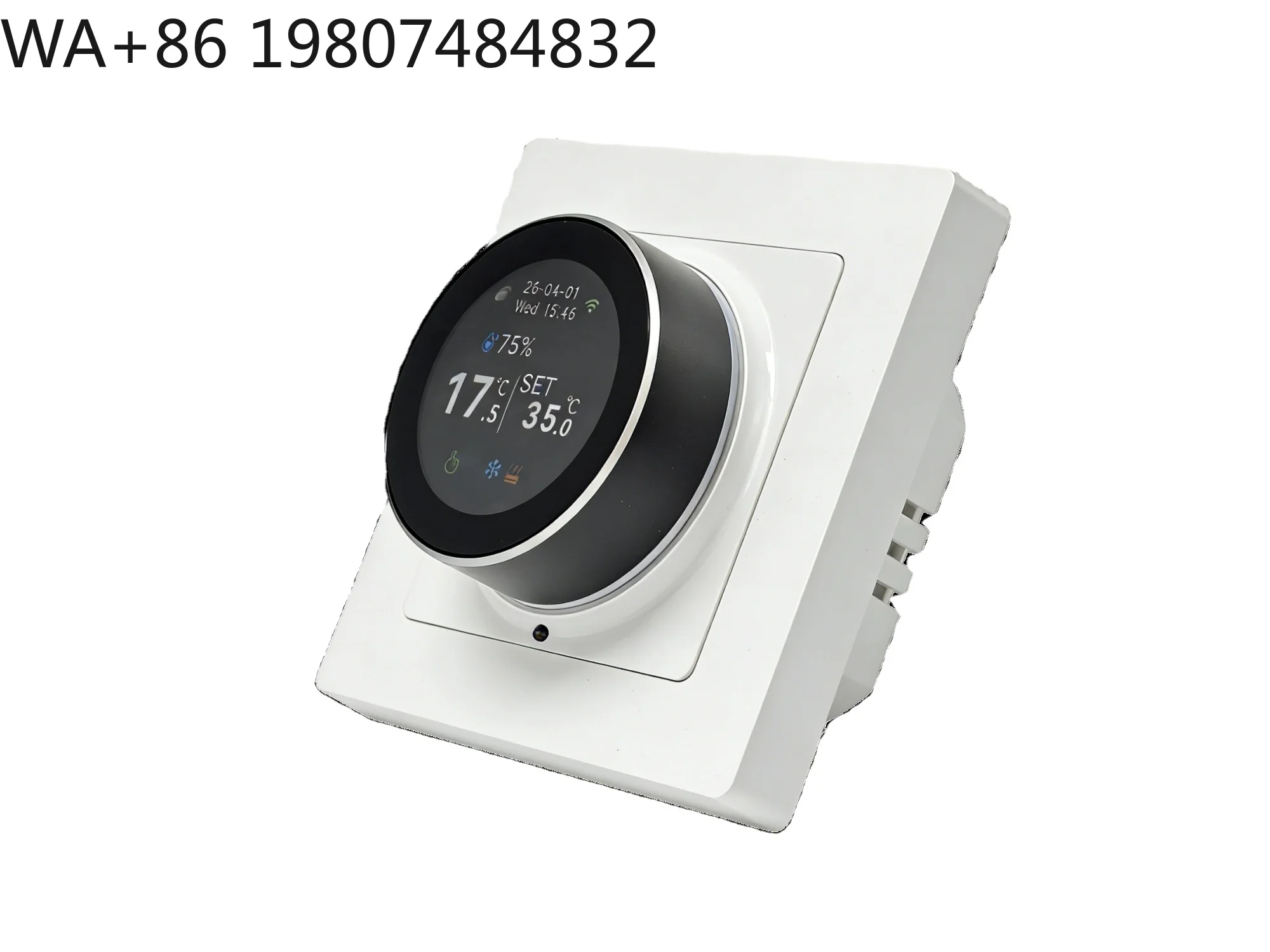 8 Key Touch Screen  Smart Scene Panel Air Conditioning Dimmer Color Matching Curtain Control App Voice Home Hotel Automation