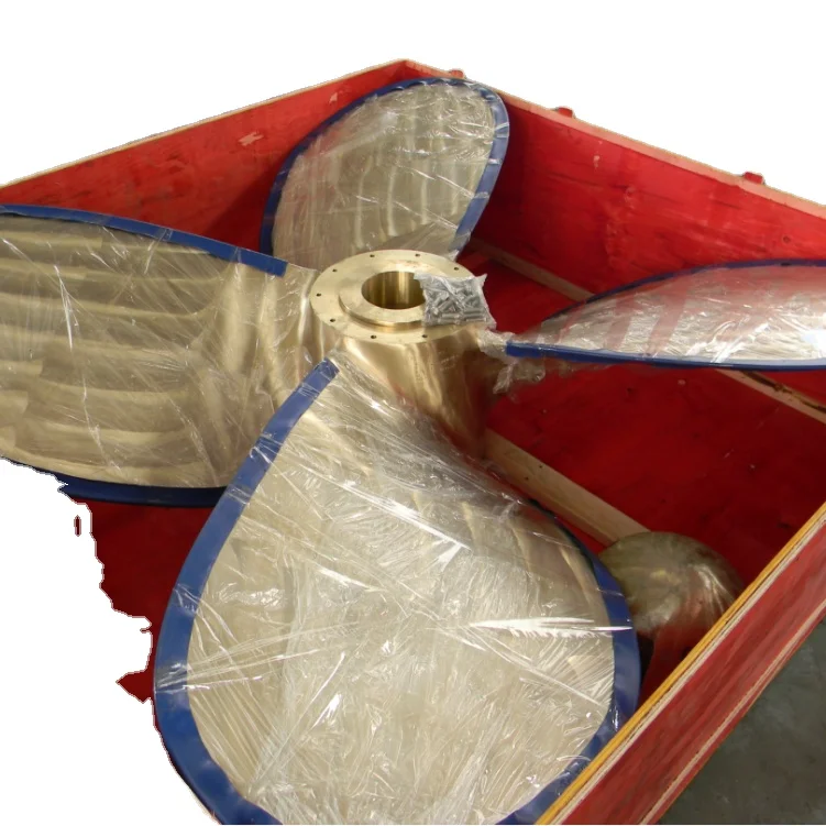 CCS Approved high quality marine 4 bladed propeller for marine engines