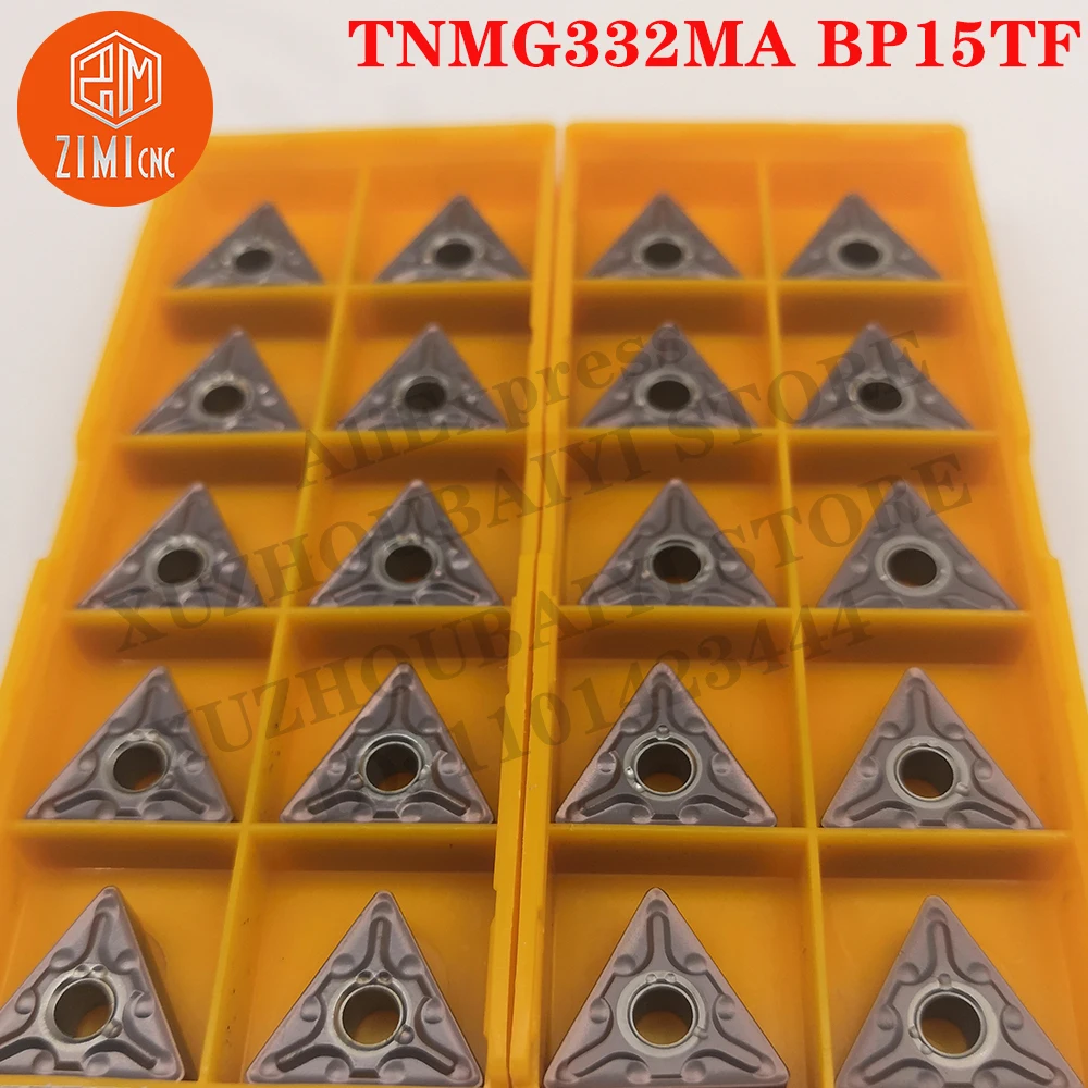 TNMG332MA BP15TF TNMG 332MA Carbide Inserts External Turning Inserts Tools CNC Tool Mechanical metal lathe Turning Cutting Tools