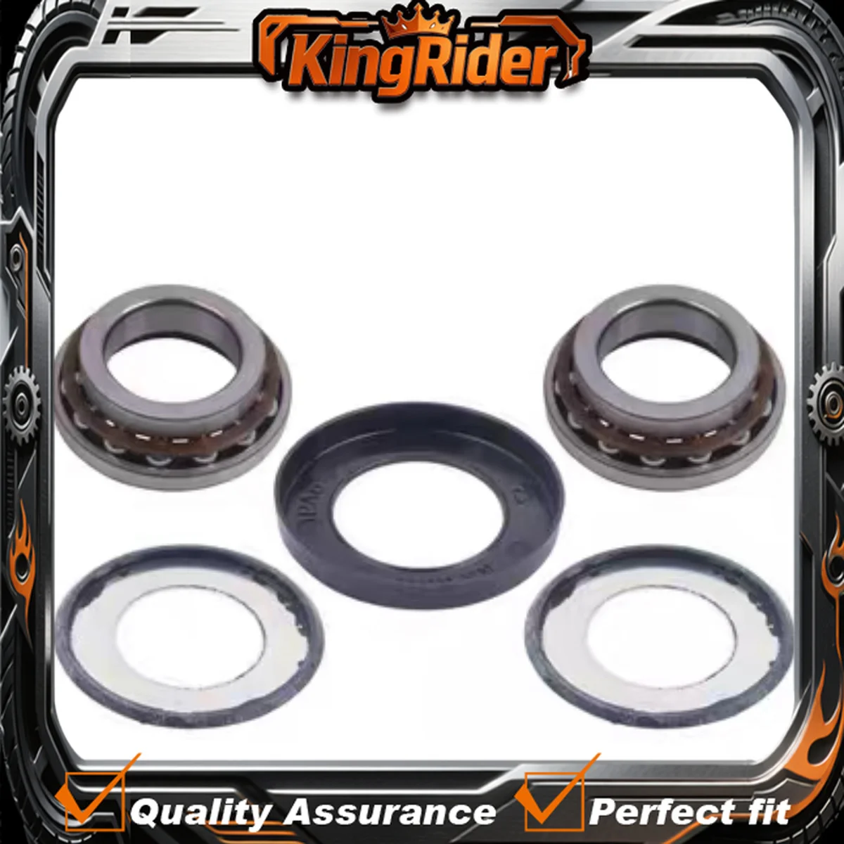 Fit For CFMOTO 675NK NK675 Motorcycle parts steering bearing dust seal dust cover assembly Directional column pressure bearing