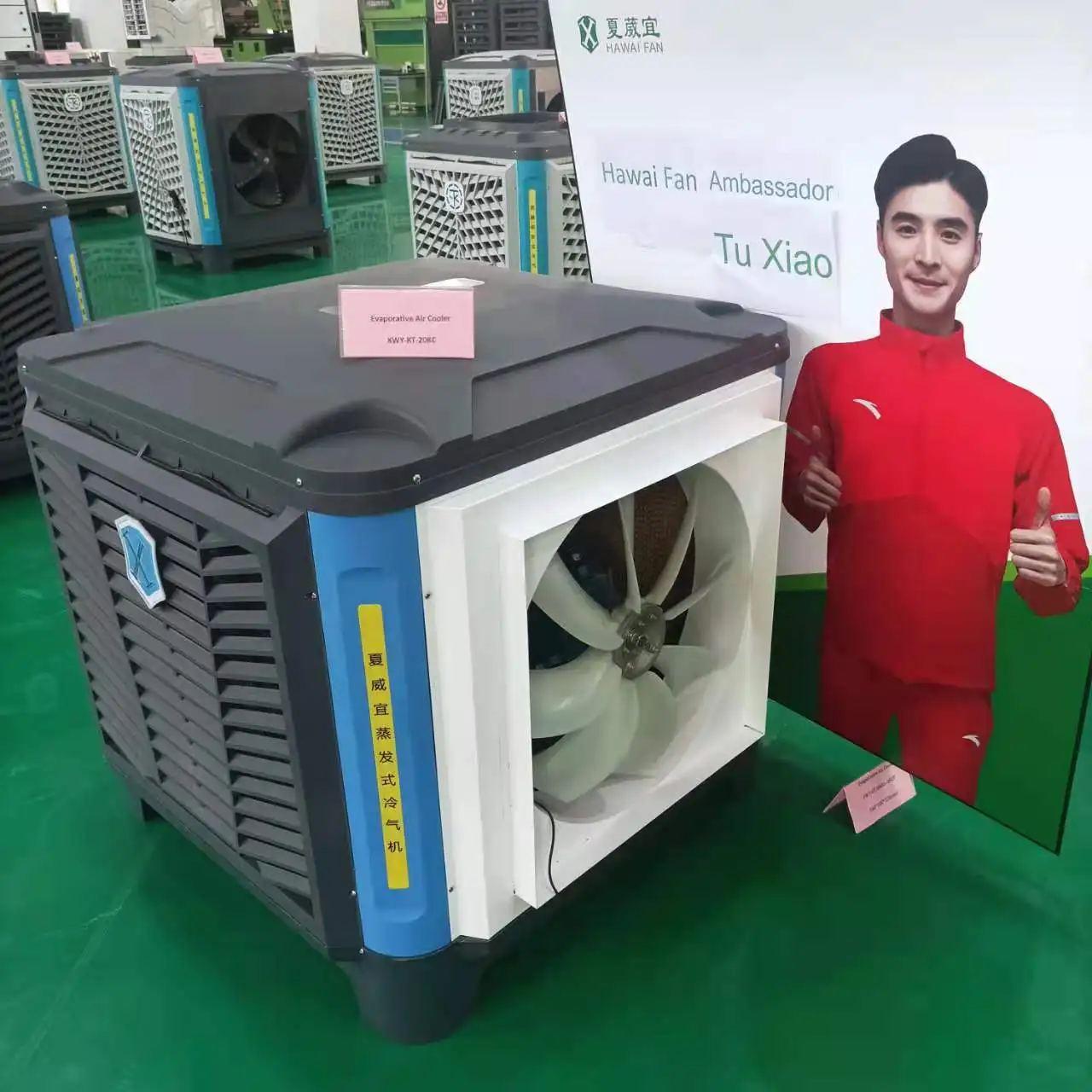 

3 Ton Vrf air Conditioner 25000 Cmh Water Evaporative Air Cooler Industrial Energy Saving Fan for Workshop Warehouses