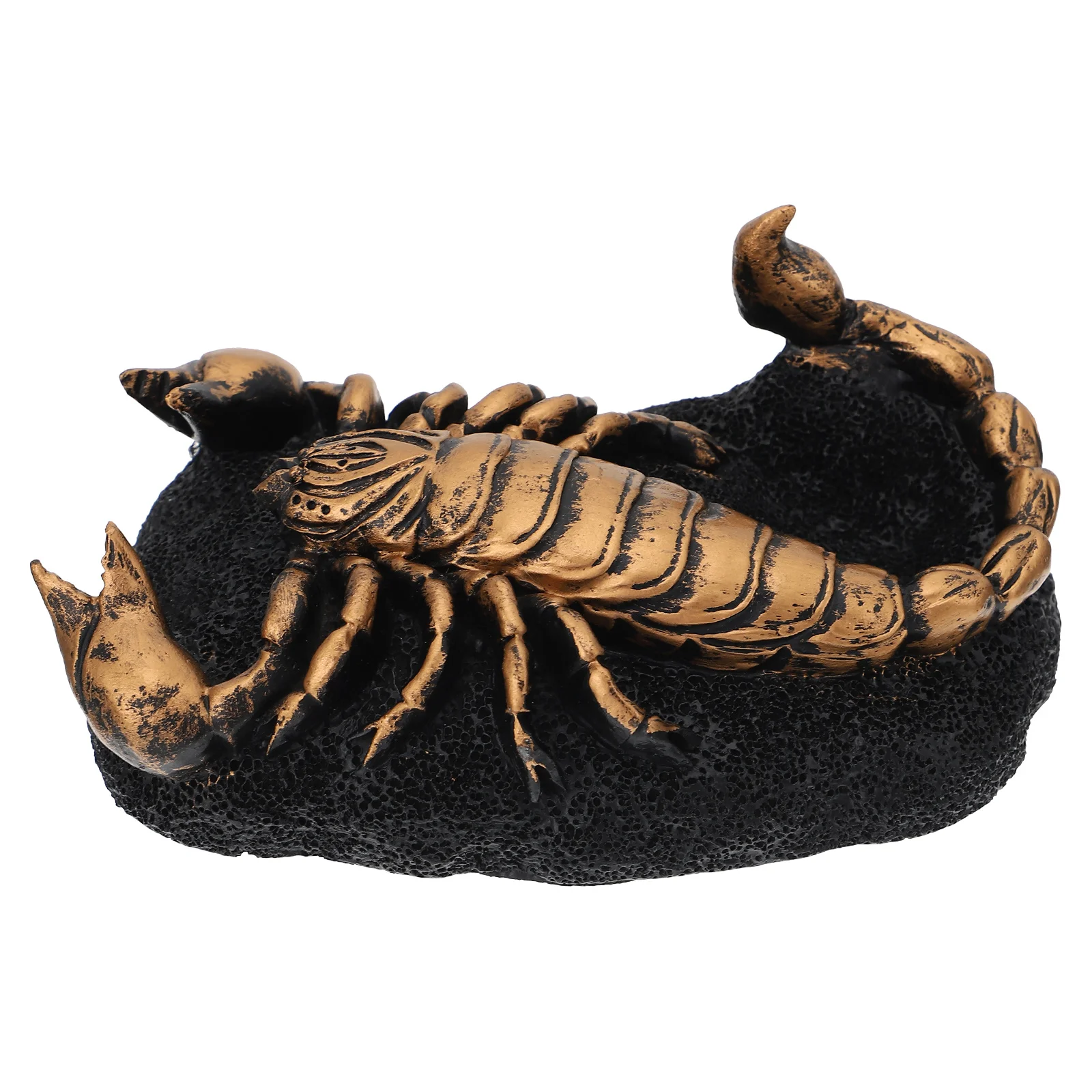 

Crystal Balls Display Stand Resin Scorpion Sculpture Sphere Globe Base Resin Craft Decoration for Home Office Cafe