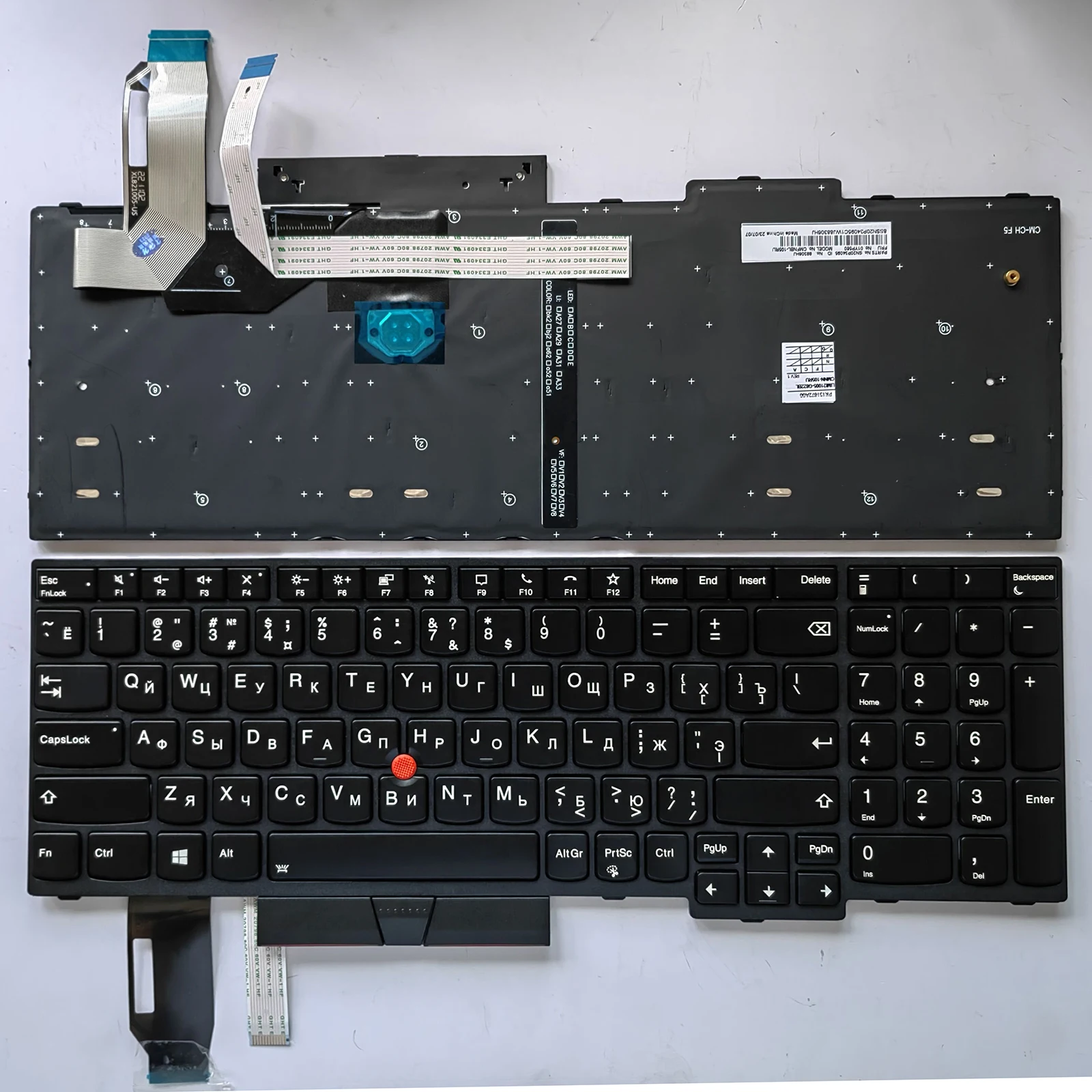 

US RU for Lenovo T15 Gen 1 Gen 2 P15s Gen 1 Gen 2 laptop keyboard