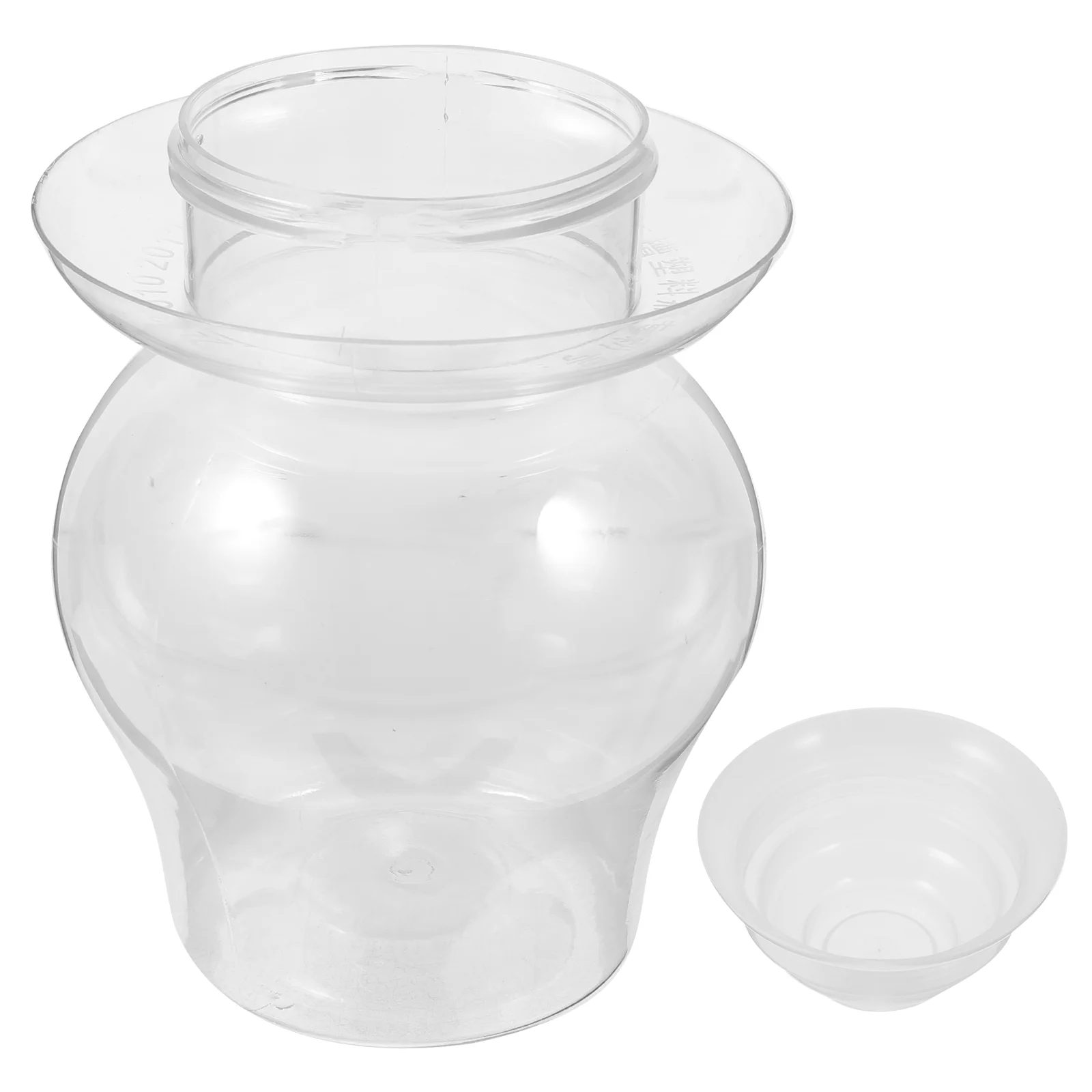 Plastic Kimchi Jar Vegetables Airtight Fermenting Pickle Storage Tank Sauerkraut Containers Pickling Food Kitchen