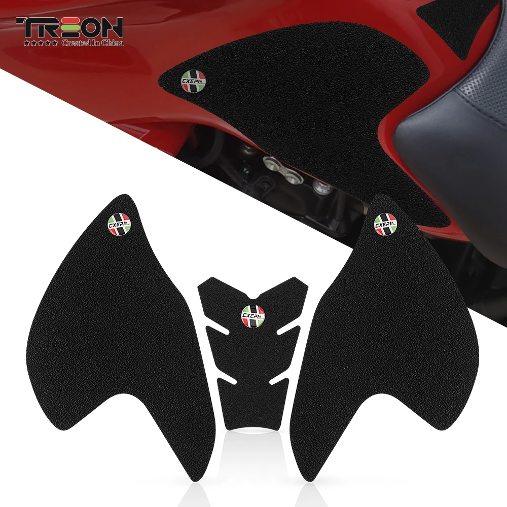For DUCATI MONSTER 821 monster821 2015-2020 Motorcycle Sticker Anti slip Fuel Tank Pad Decal Side Gas Knee Grip Traction Pads