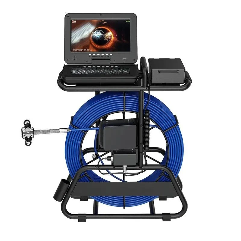 Industrial pipe endoscope camera waterproof visual inspection probe for waterway dredging and pipe cleaning