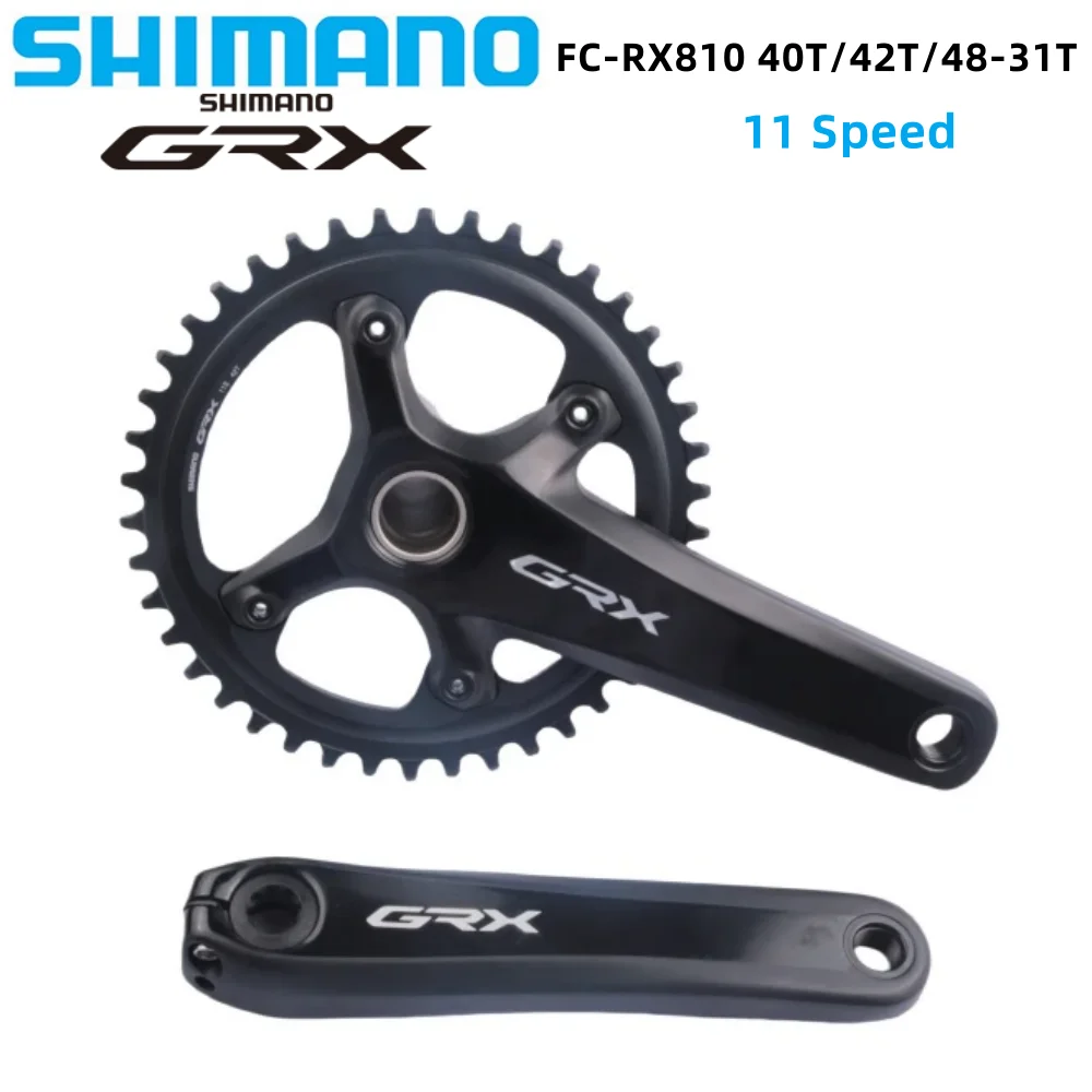 シマノGRX　FC-RX810/RX820 11速 クランク40T 170mm クランクセット,SHIMANO-GRX FC-RX810,170mm, 172.5mm, 175mm, 40t,42t
