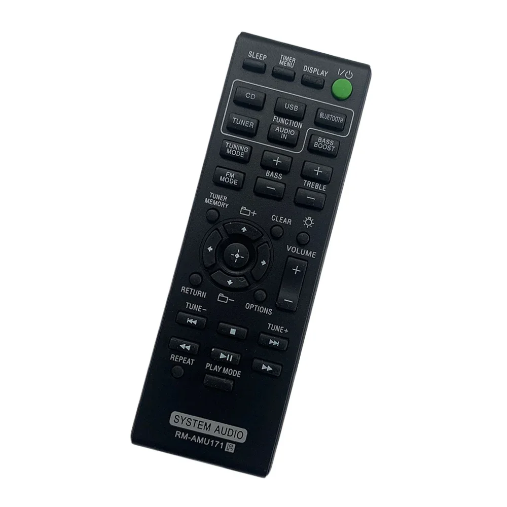 Novo controle remoto de substituição para o sistema sony de áudio com CMT-BT60B