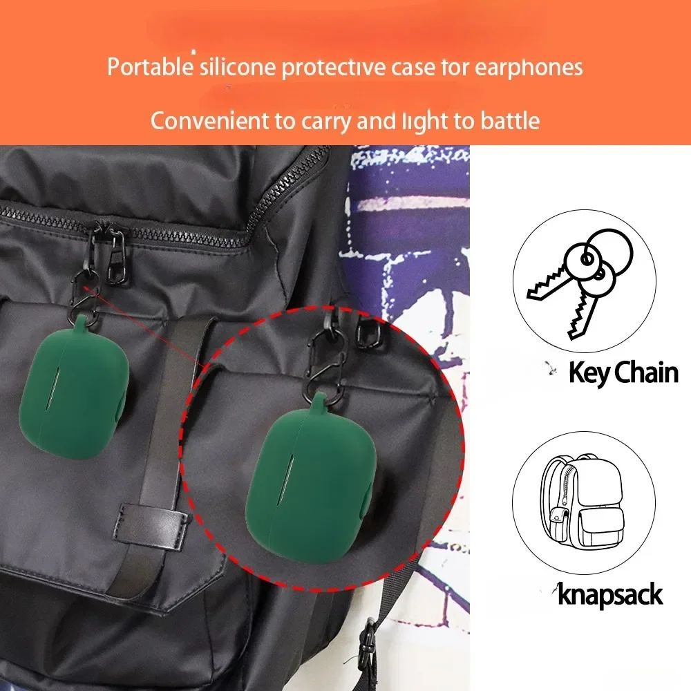 Silicone Case For HONOR CHOICE Earbuds X7 Lite Case Headphone Protector Case For HONOR CHOICE Earbuds X7 Lite Protect Cover