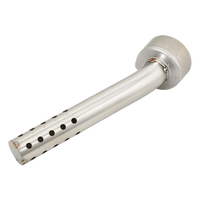 Universal 48mm Motorcycle Exhaust Muffler Insert Baffle End Pressure Purpose Dual Regulator Core Escape Pipe DB Killer Silencer