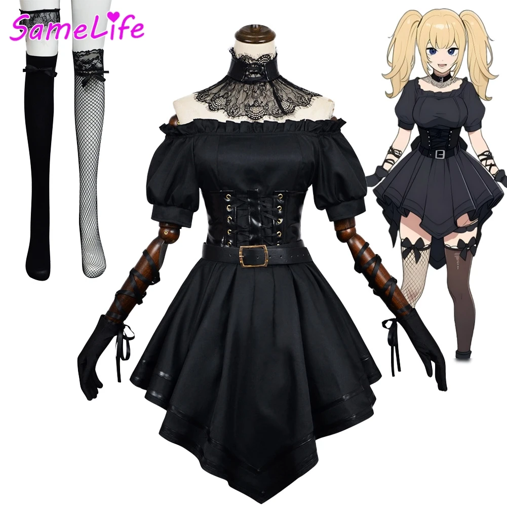 

Grok Ani Cosplay Fantasy Gothic Dress Clothing AI Girlfriend Costume Disguise Adult Women Roleplay Fantasia Party Outfits