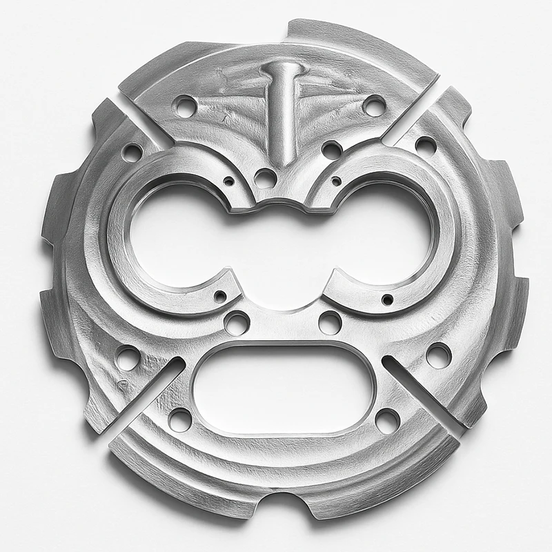 

Custom Precision CNC Machining Parts CNC Machined Cast Aluminum Alloy Clutch Pressure Plate / Transmission Component