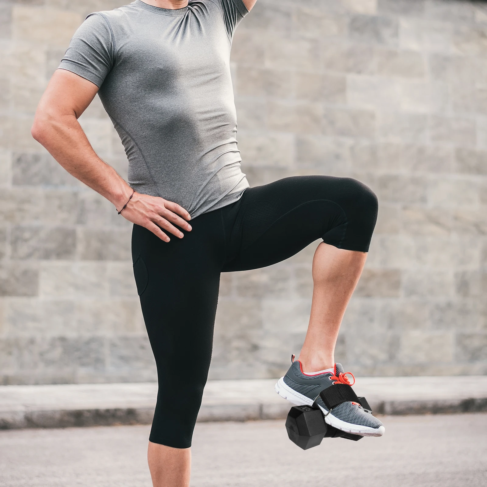 

2 pcs Adjustable Ankle Strengthening Equipment Dumbbell Foot Attachment For Leg Workouts Home Gym Accessories Exercise Straps