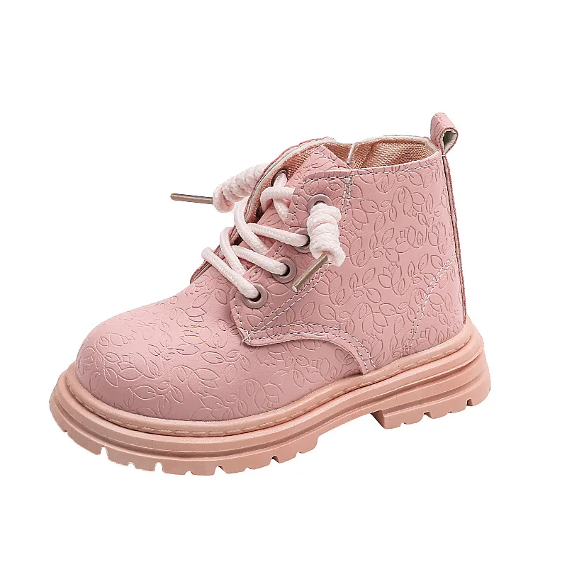 2024 Autumn Winter Baby Girls Boys Ankle Boots Designer Infant Toddler Boot Kids Outdoor Soft Sole Non-Slip Children Short Boots