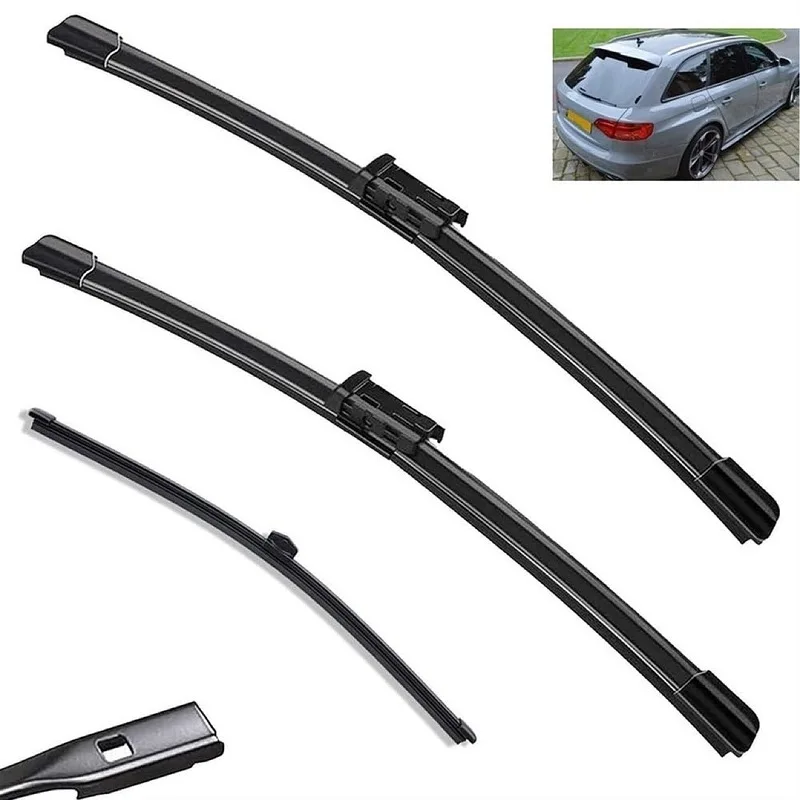 

For Audi A4 B8 2009-2016 Windshield Wiper Blades 24 20 16 Inch Set