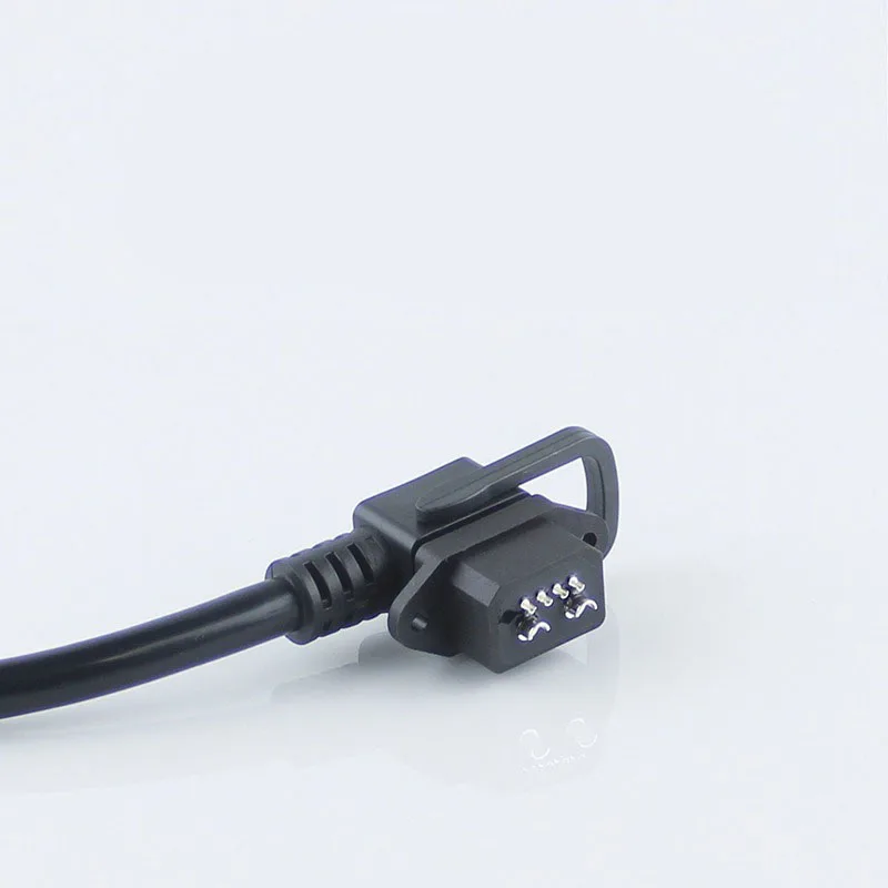 2+4 Electric Vehicle Lithium Battery Connector 40A High-power Charging Port Socket E-Bike  6Pin Socket Discharging Power Cord