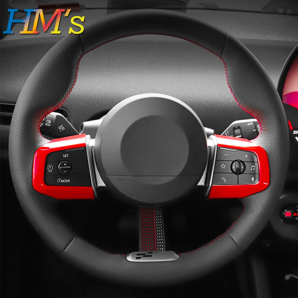 

Car Accessories For MINI Cooper E SE J01 EV J05 Aceman U25 Countryman Steering Wheel Button Frame Sticker 2024 2025