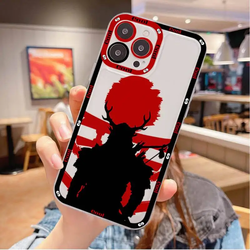 The samurai Ninja Phone Case for iPhone 11 12 13 Mini Pro Max 14 Pro Max Case shell