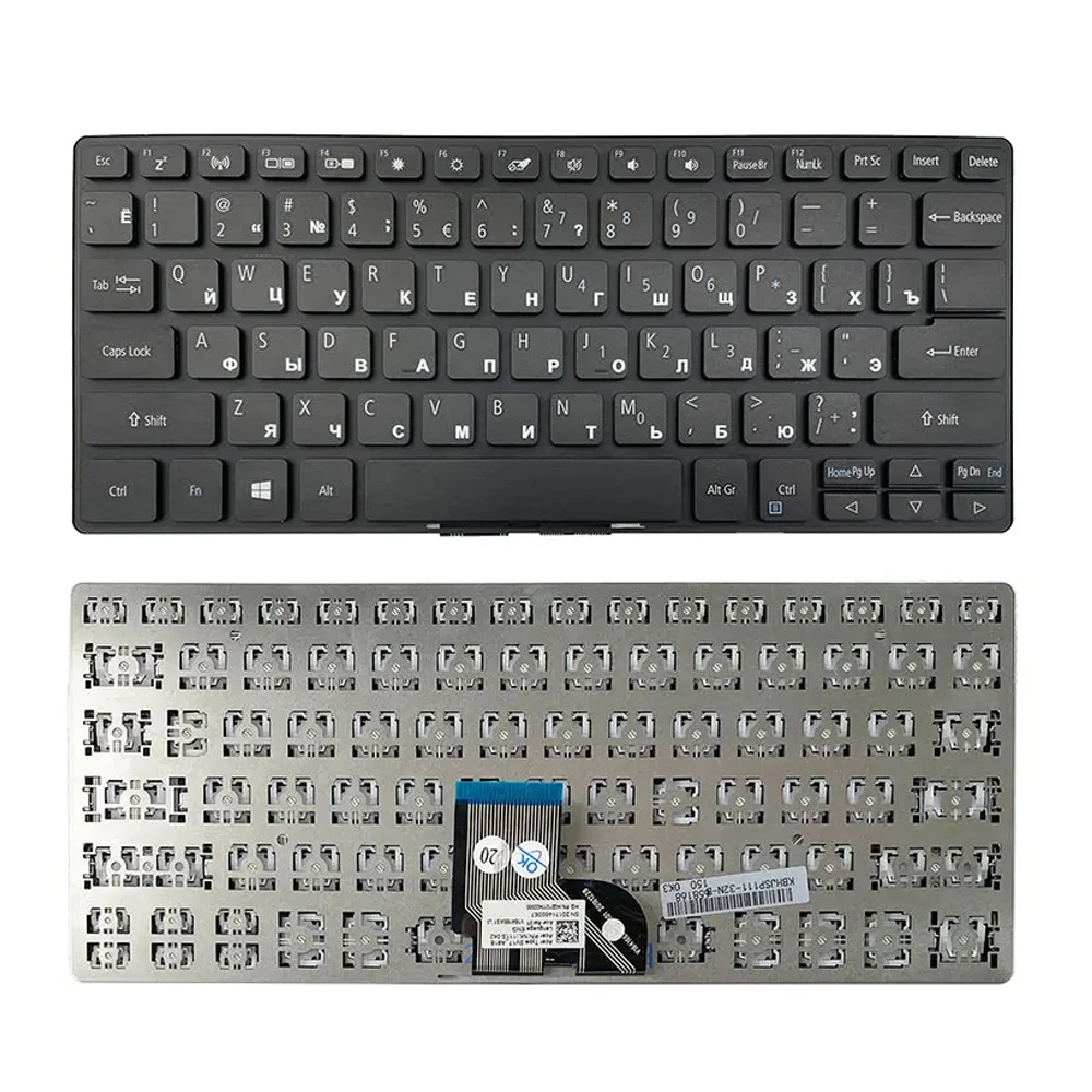 XIN-Russian US layout Laptop Keyboard For ACER SPIN1 SP111-32N SP111-33N SP111-34N SP111-32 SP111-33 SP111-34 N17H2