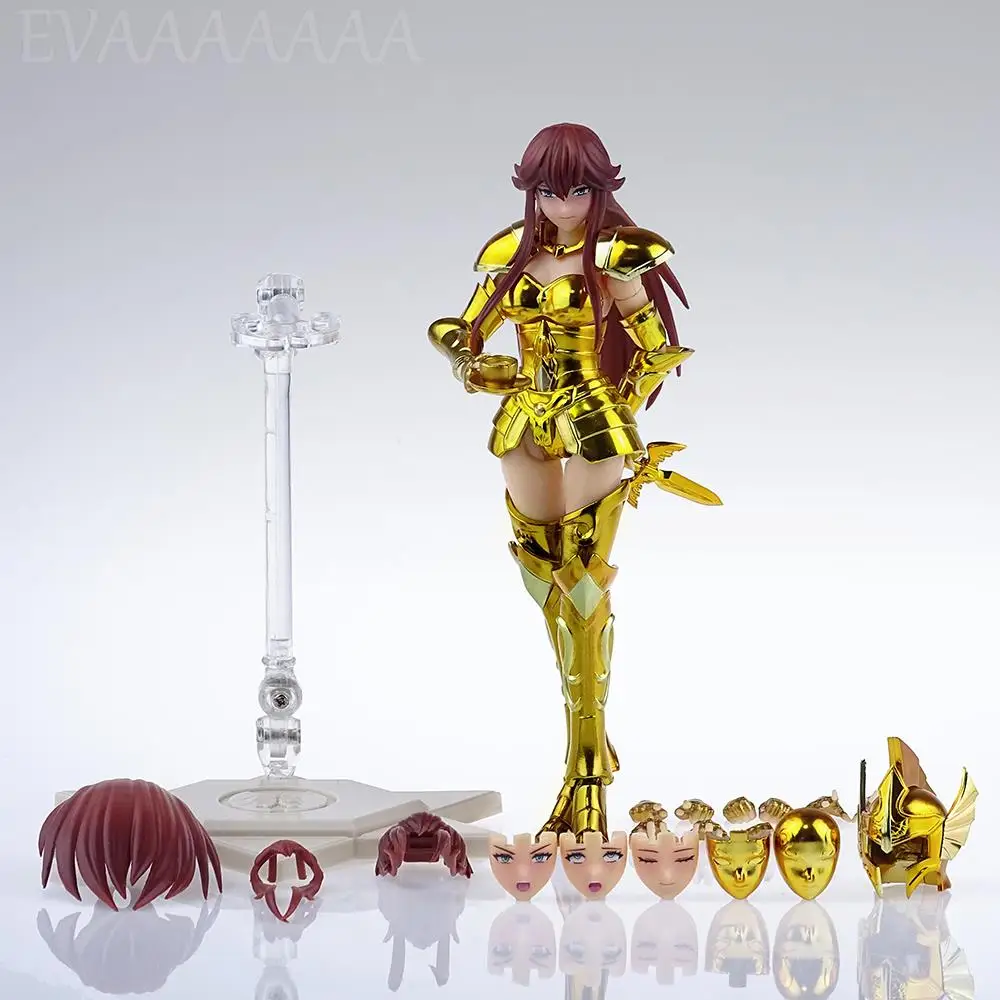 

Great Toys Saint Seiya Myth Cloth Gemini Cheryl Holy Contract Female Saint Knights of the Zodiac Action Figure Saint GT Model