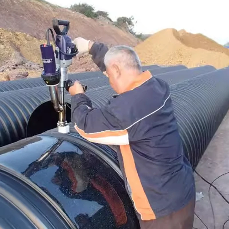 

Extrusion-Type Plastic Welding Gun Large Electric Welding Gun - 360° Adjustable Welding Shoe & Real-Time Adjustable Temperature