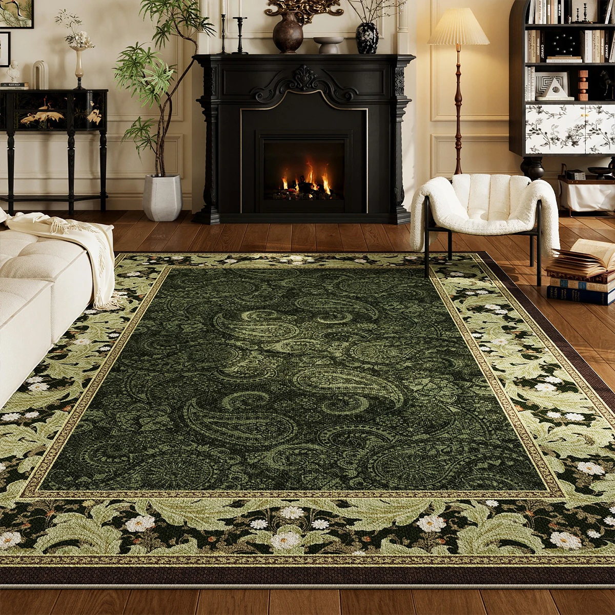 Retro nórdico grande tapete para sala de estar quarto tapetes para escritório decoração casa vestiário alfombra salão tapete sala